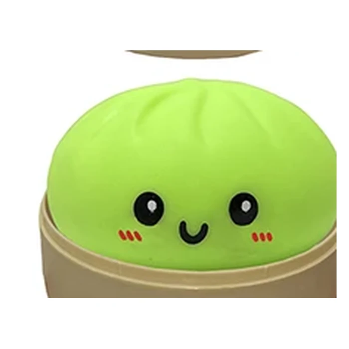 Bao Sève : squishy bao vert tendre au fini mat.